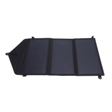 30W Foldable Solar Charger with USB-C & DC Output, Portable Power