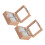 2Pcs Wooden Watch Organizer Box Beige Classic Storage Display Case 1