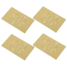 20 Pcs Feng Shui Tai Sui Gold Cards 2026 Year Of Horse Li Cheng Amulet