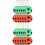 24 Pcs Reflective Soccer Hanging Ornament For Backpack Decor 6