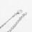 1Pc Gothic Fringe Flash Drill Beach Anklet For Girl Silver 11