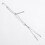 1Pc Gothic Fringe Flash Drill Beach Anklet For Girl Silver 7