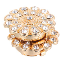 6 Pcs Rhinestone Button Cover Cufflinks Shirt Jewelry