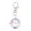 Keychain Pocket Watch Quartz Large Numbers For Men Couples 1