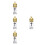 4Pcs Refillable Glass Holy Water Bottle With Cross Design 10