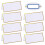 100 Pcs Bronzing Design Textured Table Tent Cards For Weddings 1