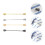 4St Corsage Koperen Broche Met Creatief Design 4