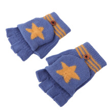 One Pair Winter Warm Cartoon Mittens For Children 2-8 Years
