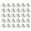 30Pcs Heart Shaped Silicone Earring Backs For Women 1