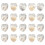 20Pcs Fashion Earplug Earring Accessory Eardrop Decor Mixed Color 7
