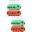 24 Pcs Reflective Soccer Hanging Ornament For Backpack Decor 4