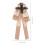 Beige Dames Strik Broche Met Metaal En Kant Design 2