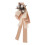 Beige Dames Strik Broche Met Metaal En Kant Design 3