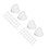 60 Pcs Heart Shaped Silicone Earring Backs For Women 6