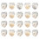 20Pcs Fashion Earplug Earring Accessory Eardrop Decor Mixed Color 7