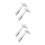 4 Pcs Musical Note Tie Clips For Men 7