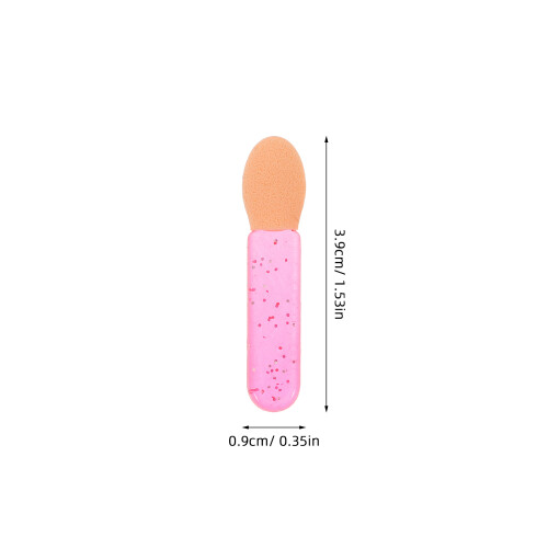 100Pcs Eyeshadow Applicator Brush With Latex Tips For Women 1