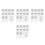 40 Sets Christmas Snowflake Wedding Invitations With Envelopes 10