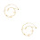 2 Pcs Double-Layer Durable Ankle Chain For Girls Golden 9