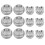 6 Pairs Sterling Silver Butterfly Earring Backs For Studs Heavy Earrings 11