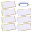 100 Pcs Bronzing Design Textured Table Tent Cards For Weddings 1
