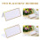 100 Pcs Bronzing Design Textured Table Tent Cards For Weddings 3