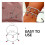 Cherry Dangle Anklet Bracelet For Women Rhinestone Adjustable 6