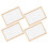 4Pcs Quadro Pequeno Reutilizável Com 1