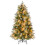 Costway 5 FT/92cm Pre-lit Christmas Tree With 602 Branch Tips 26 Pine Cones 1