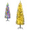 Costway 5 FT Pre-lit Snowy Christmas Tree With 150 Multi-colour Lights 280 Tips 1