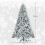Costway 7.5 FT Snow Flocked Christmas Tree 1010 Branch Tips Hinged Xmas Tree 2