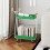 Costway 2-Tier Christmas Rolling Cart Reindeer Side Table With Lockable Wheels 7