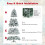 Costway 7.5 FT Snow Flocked Christmas Tree 1010 Branch Tips Hinged Xmas Tree 8
