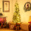 Costway 5 FT Pre-lit Snowy Christmas Tree With 150 Multi-colour Lights 280 Tips 4