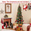 Costway 5 FT Pre-lit Snowy Christmas Tree With 150 Multi-colour Lights 280 Tips 3