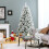 Costway 6 FT Snow Flocked Christmas Tree 600 Branch Tips Hinged Xmas Tree 4