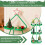 Costway 3-Tier Christmas Plant Stand Tree-Shaped Storage Shelves Side Table 4
