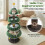 Costway Tall Christmas Cat Tree 4-tier Kitten Tower With 3 Plush Platforms 8