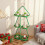 Costway 3-Tier Christmas Plant Stand Tree-Shaped Storage Shelves Side Table 3