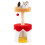 Costway 80 CM Christmas Cat Tree With Bed Cat Tower With Sisal Scratching Post 1