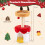 Costway 80 CM Christmas Cat Tree With Bed Cat Tower With Sisal Scratching Post 2
