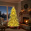 Costway 6 FT Pre-lit Artificial Christmas Tree With 746 Branch Tips 270 Lights 6