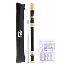 Descant Recorder in Black & Ivory by Mad About - Soprano School