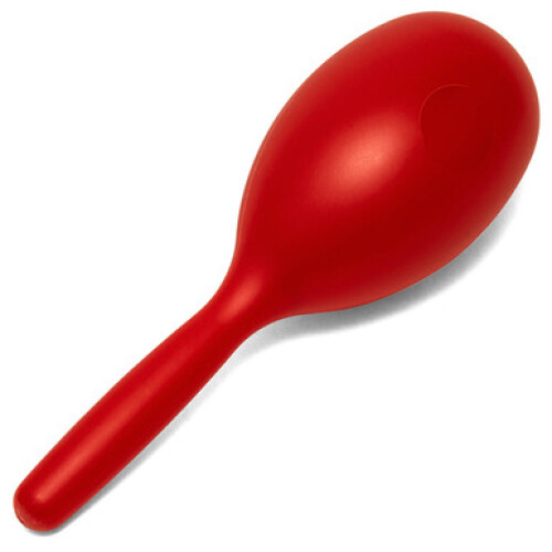 Tiger MAR49-RD Large Plastic Maracas - Red Pair 2