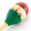 Natural Hand Painted Wooden Maracas - Large 6