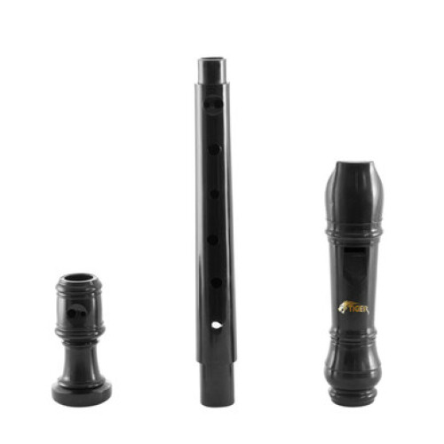 Tiger Descant Recorder - Three Piece School, Beginners Recorder with 1