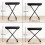 Tiger PST7-BK Keyboard Bench - Adjustable Piano Stool with 4 Height 2