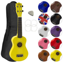 Mad About Soprano Beginners Ukulele with Bag, Pick & Carbon Strings -