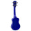 Mad About Left Handed Blue Soprano Ukulele for Beginners with Bag 5