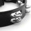 Tiger Half Moon Tambourine in Black 3